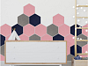 Hexagon PET obklad
